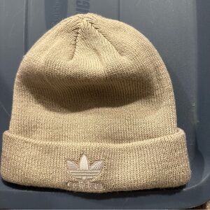 Adidas Beige Knit Beanie